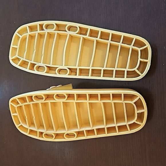 Asos Design Daisy Platform Slides, Sz 8 - Picture 2 of 4